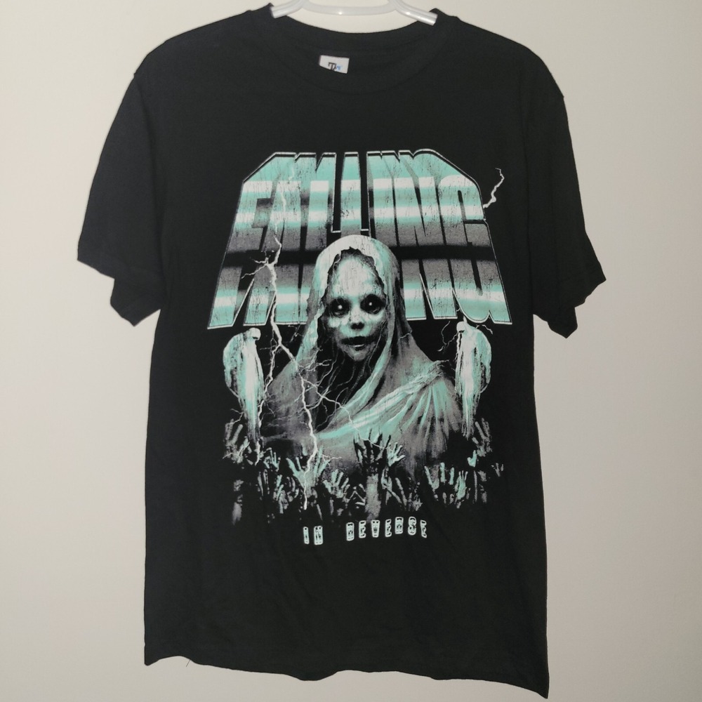 Falling In Reverse Horror Story Dead T-Shirt Men's Size Medium Black